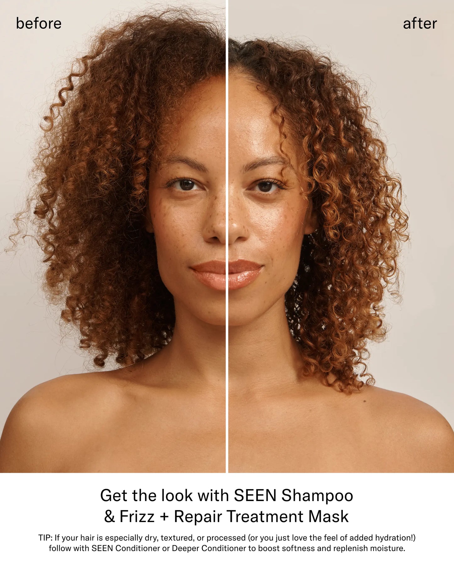 SEEN Frizz + Repair Treatment Mask