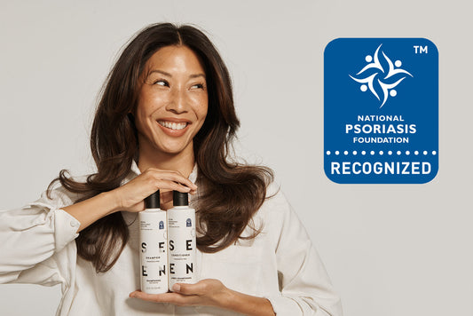 SEEN’s Fragrance Free Shampoo & Conditioner Awarded National Psoriasis Foundation Seal of Recognition.