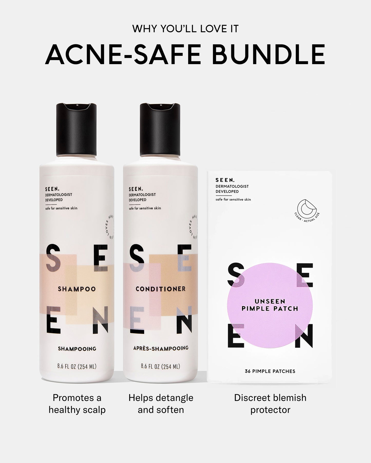 SEEN Acne-Safe Bundle
