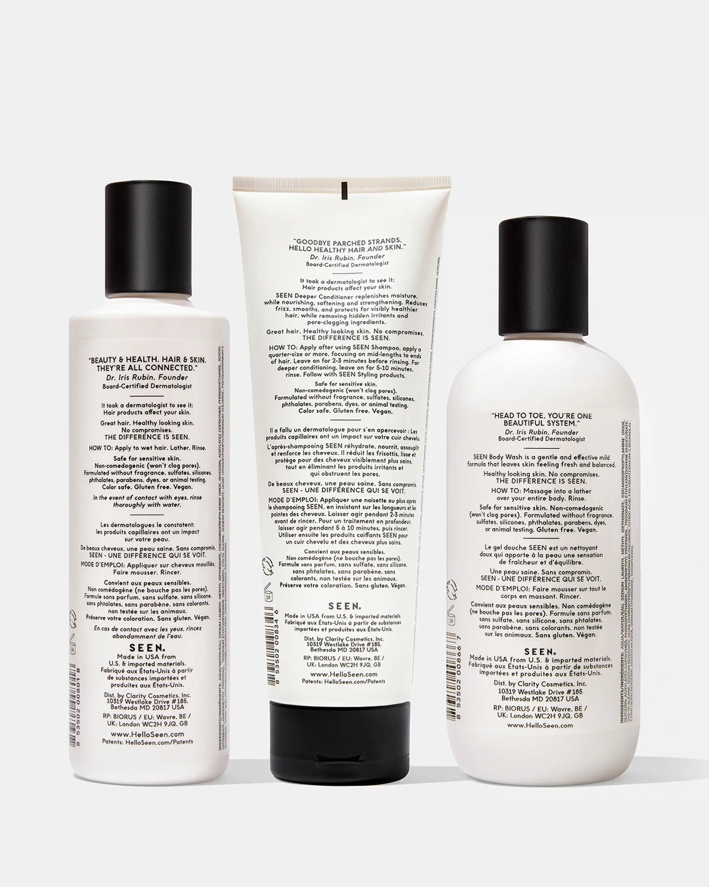 SEEN Eczema-Safe Advanced Hydration Bundle, Fragrance Free