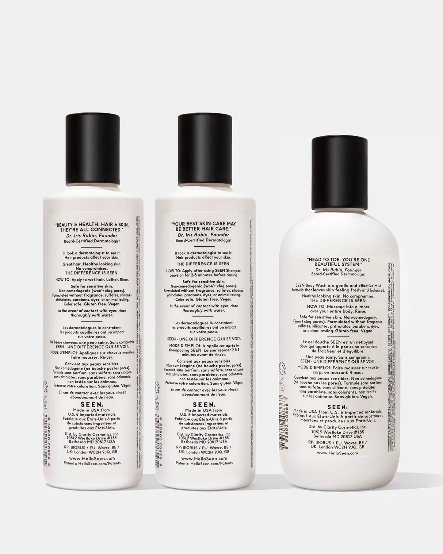 SEEN Eczema-Safe Bundle, Fragrance Free