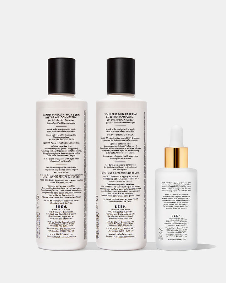 SEEN Restore Bundle, Fragrance Free
